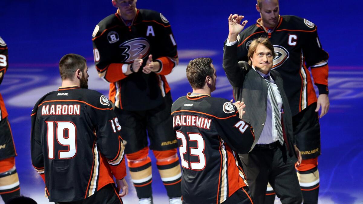 Ducks' Teemu Selanne readies to contemplate return or retirement