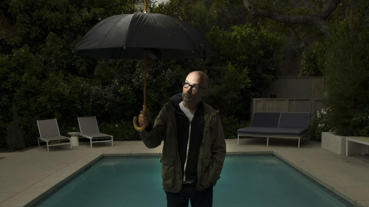 Moby is one of the guests probing the future of storytelling with Newstory at the Los Angeles Times Festival of Books.