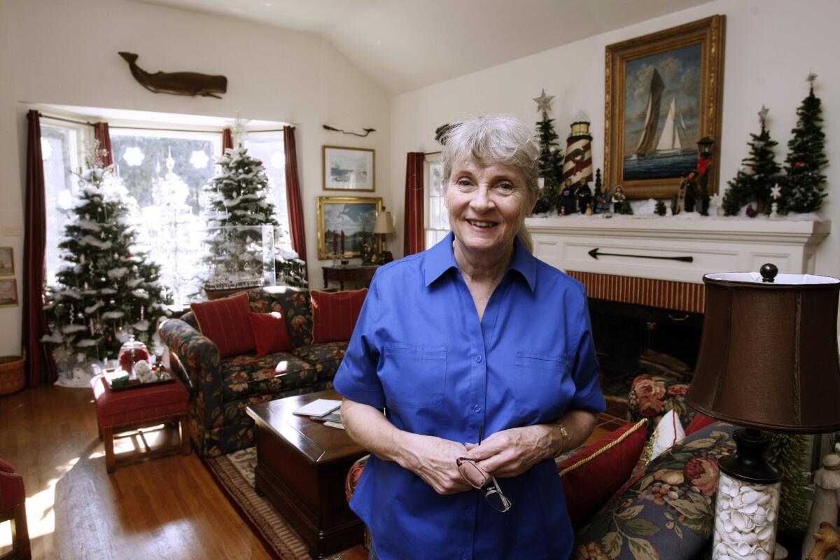 This Glendale home at 1601 Capistrano, owned by Mary Boger and her husband, is included in the 56th annual Hoover Tour of Homes, shown on Tuesday, Dec. 3, 2013.