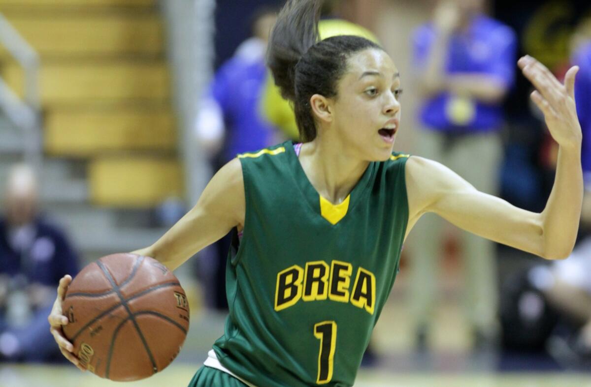 Reili Richardson scored 19 points in Brea Olinda's loss to Bishop O'Dowd in the CIF Division III state final.