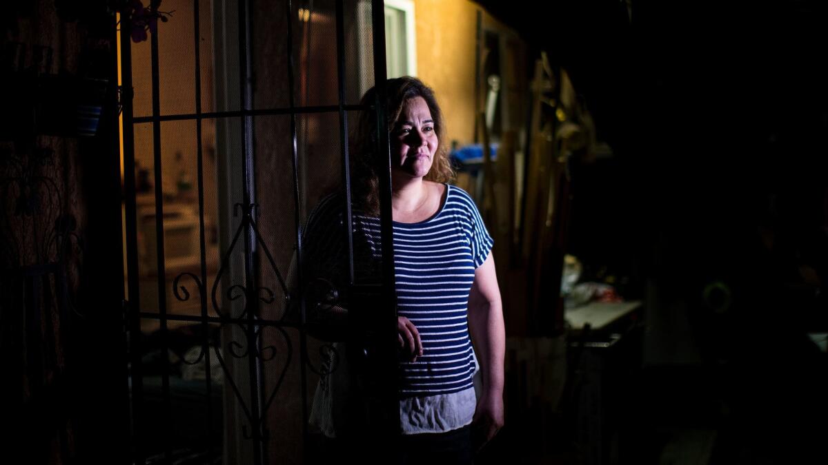 Salvadoran immigrant Cecilia Ramos lives in Los Angeles on protected status.