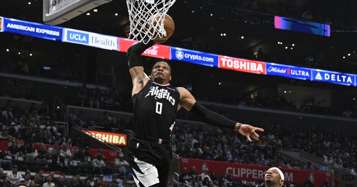 Hernández: Russell Westbrook, symbol of Lakers dysfunction, is reviving his NBA reputation