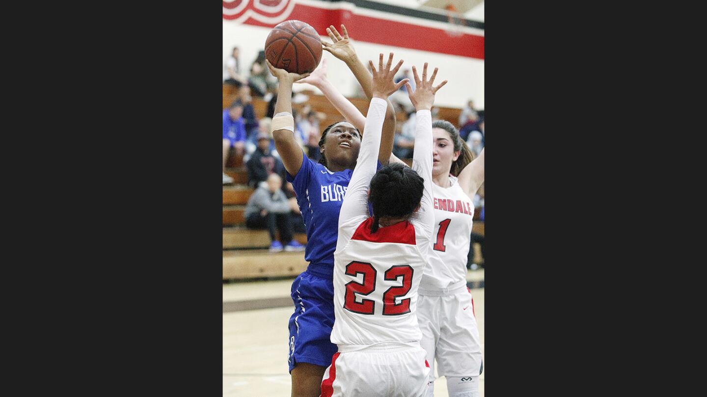 Photo Gallery: Glendale vs. Burbank in Pacific League girls basketball