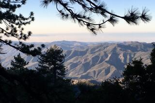 Pine Mountain, north of Ojai, provides a bird's eye view of the sunrises and sunsets in the Los Padres National Forest.