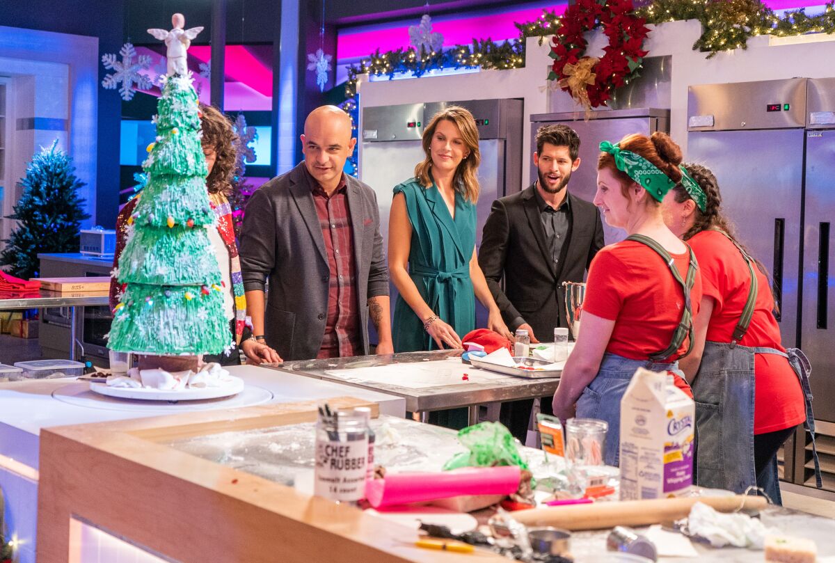 Carmel Valley native Lisa Altfest, a cake decorator, appears on Netflix's "Sugar Rush" with Roanna Canete of The Gluten Free Baking Company in Coronado.