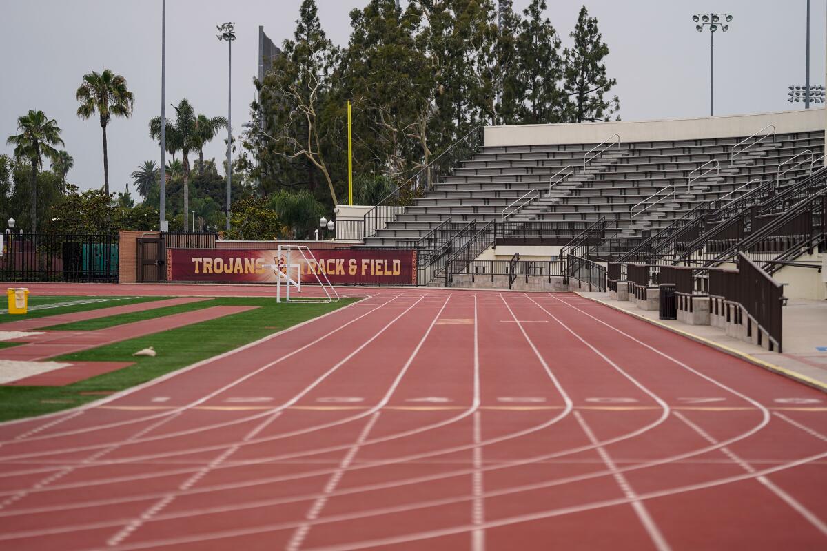 Dean Cromwell Track and Field at the Katherine B. Loker Stadium at USC