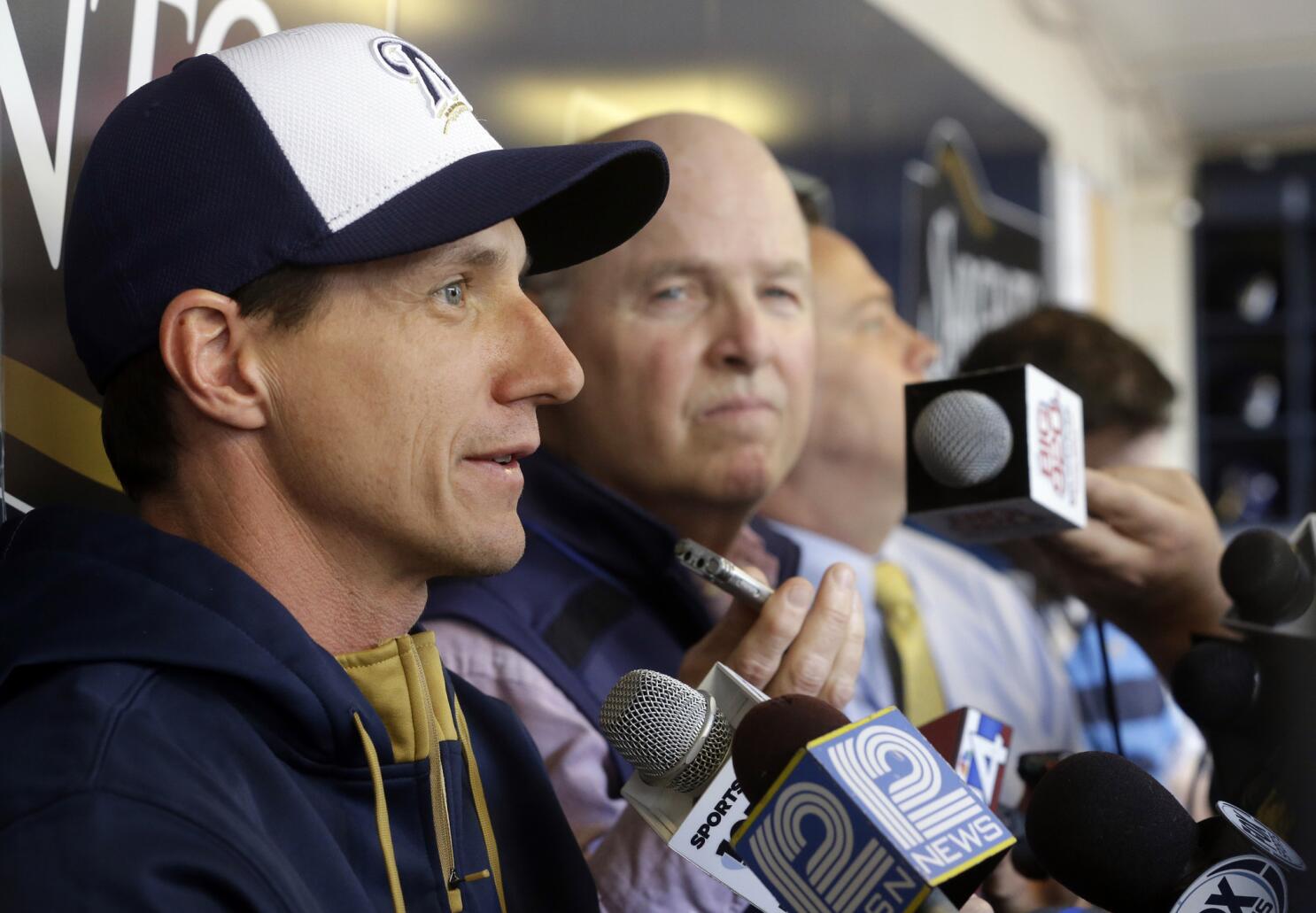 Craig Counsell as Milwaukee Brewers manager through the years