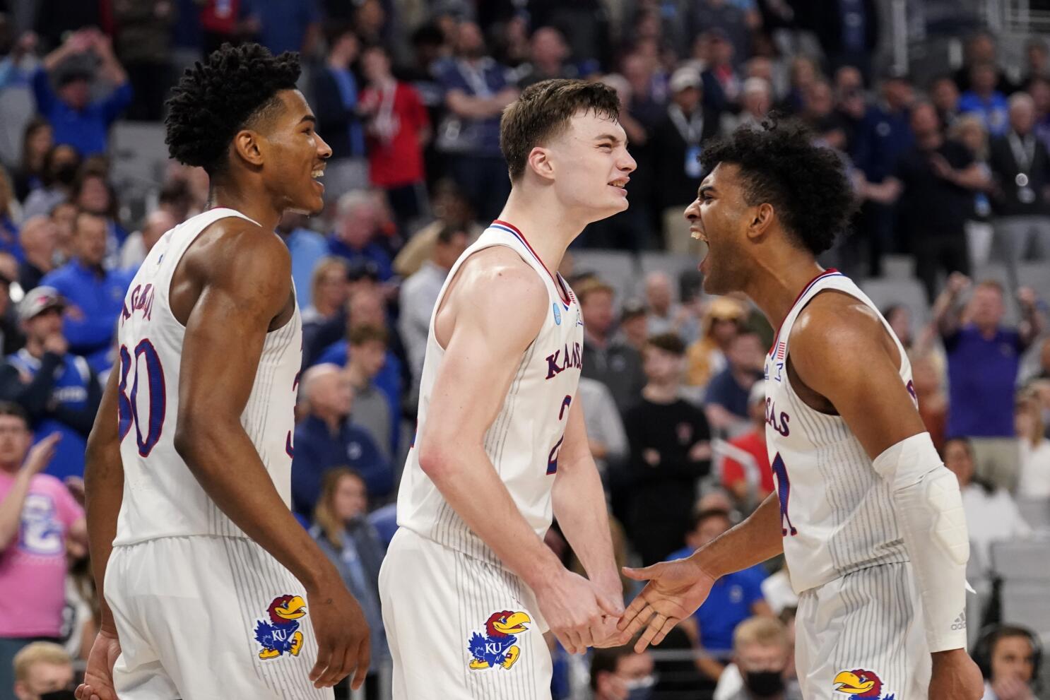 As KU basketball wins and advances, Ochai Agbaji shines in Final Four