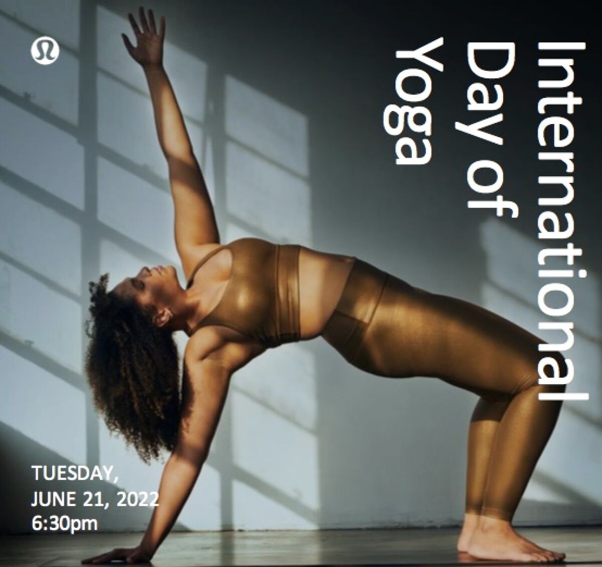 Vibe Flow Yoga and Lululemon have teamed up to celebrate International Day of Yoga on June 21.