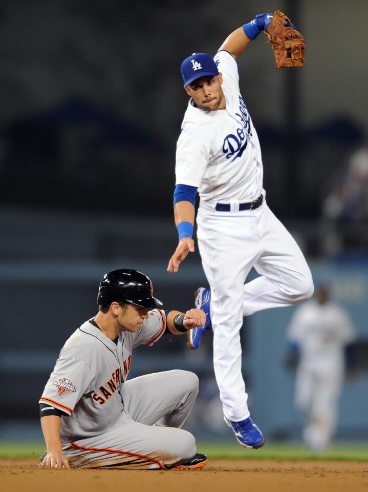 Buster Posey, Skip Schumaker