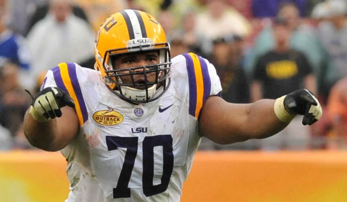 LSU tackle La’el Collins, a former first-round prospect, went undrafted this weekend after reports surfaced that authorities wanted to talk to him about the homicide of his ex-girlfriend.