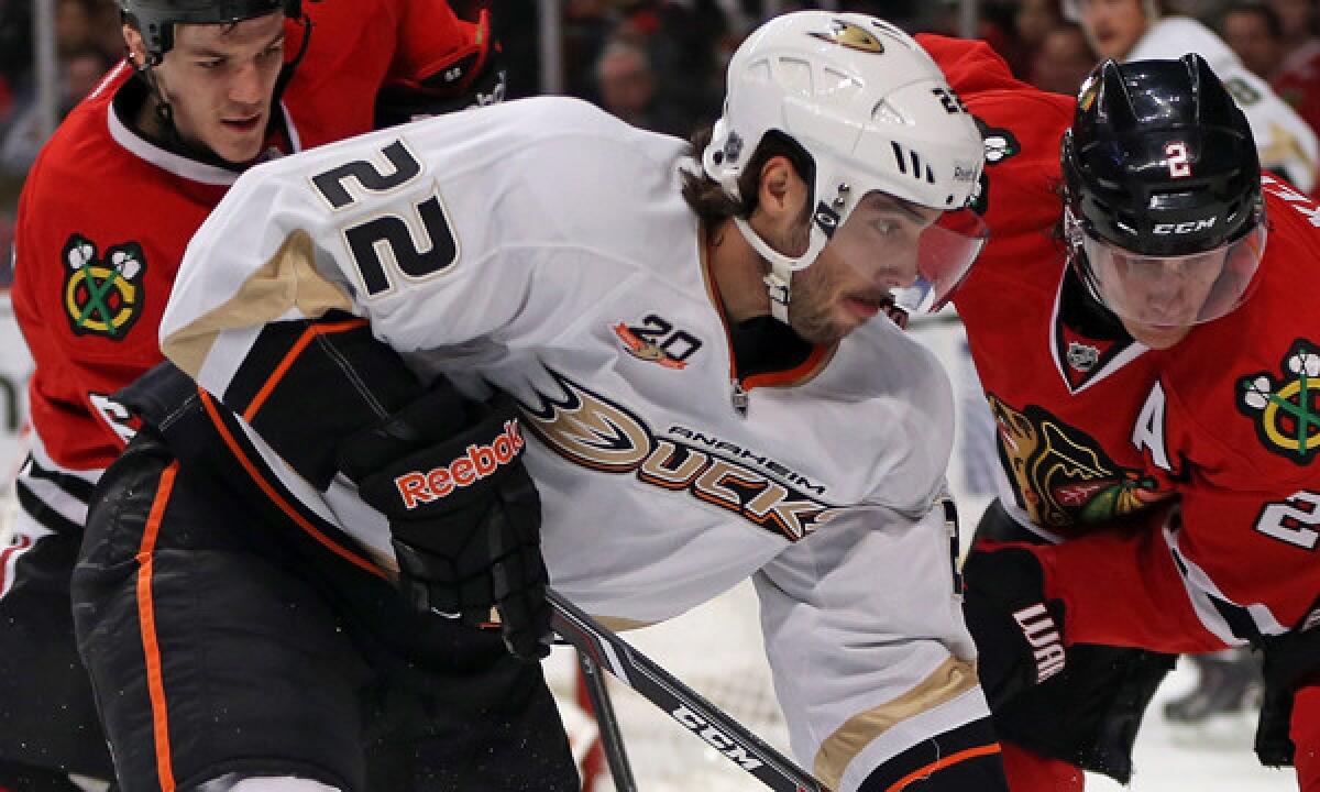 Ducks center Mathieu Perreault says the ice was "awful" in the outdoor NHL game he played in while with the Washington Capitals.