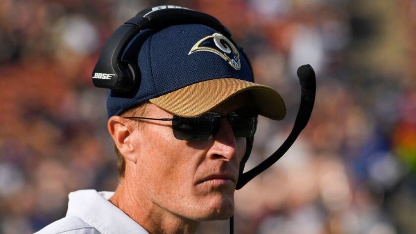 John Fassel has been the Rams' special teams coordinator for five seasons. He finished this season as the acting head coach.