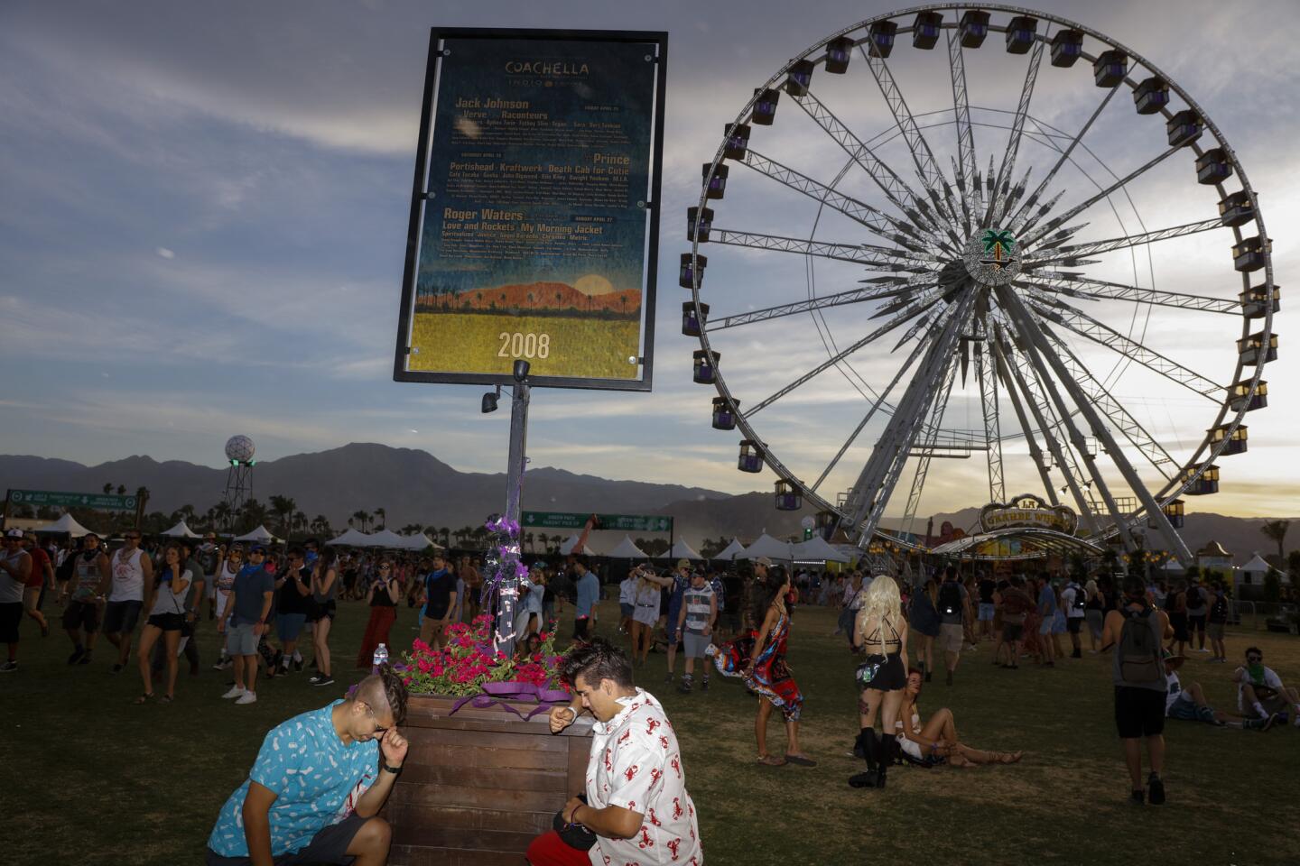 Remembering Prince at Coachella