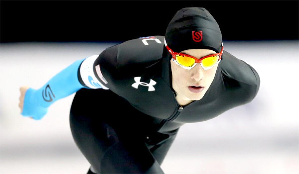 Speedskater Emery Lehman, 17, is the youngest U.S. male Olympian competing at the 2014 Sochi Winter Games.