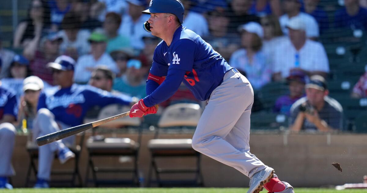 'Control what you can control.' Why Dodgers prospect Ryan Ward continues to wait his turn