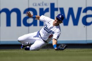 LOS ANGELES, CA - JULY 27, 2022: Los Angeles Dodgers right fielder Zach McKinstry.