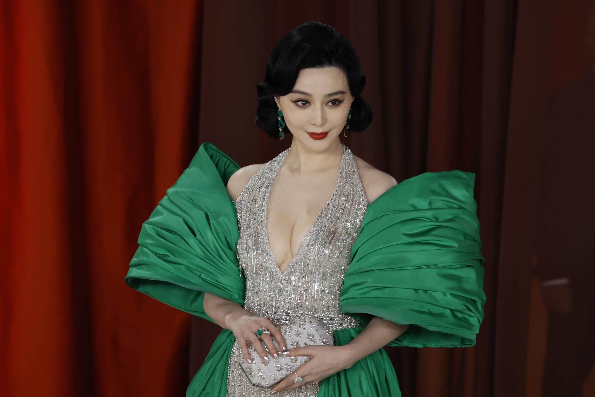 Chinese actress Fan Bingbing attends the 95th Academy Awards.