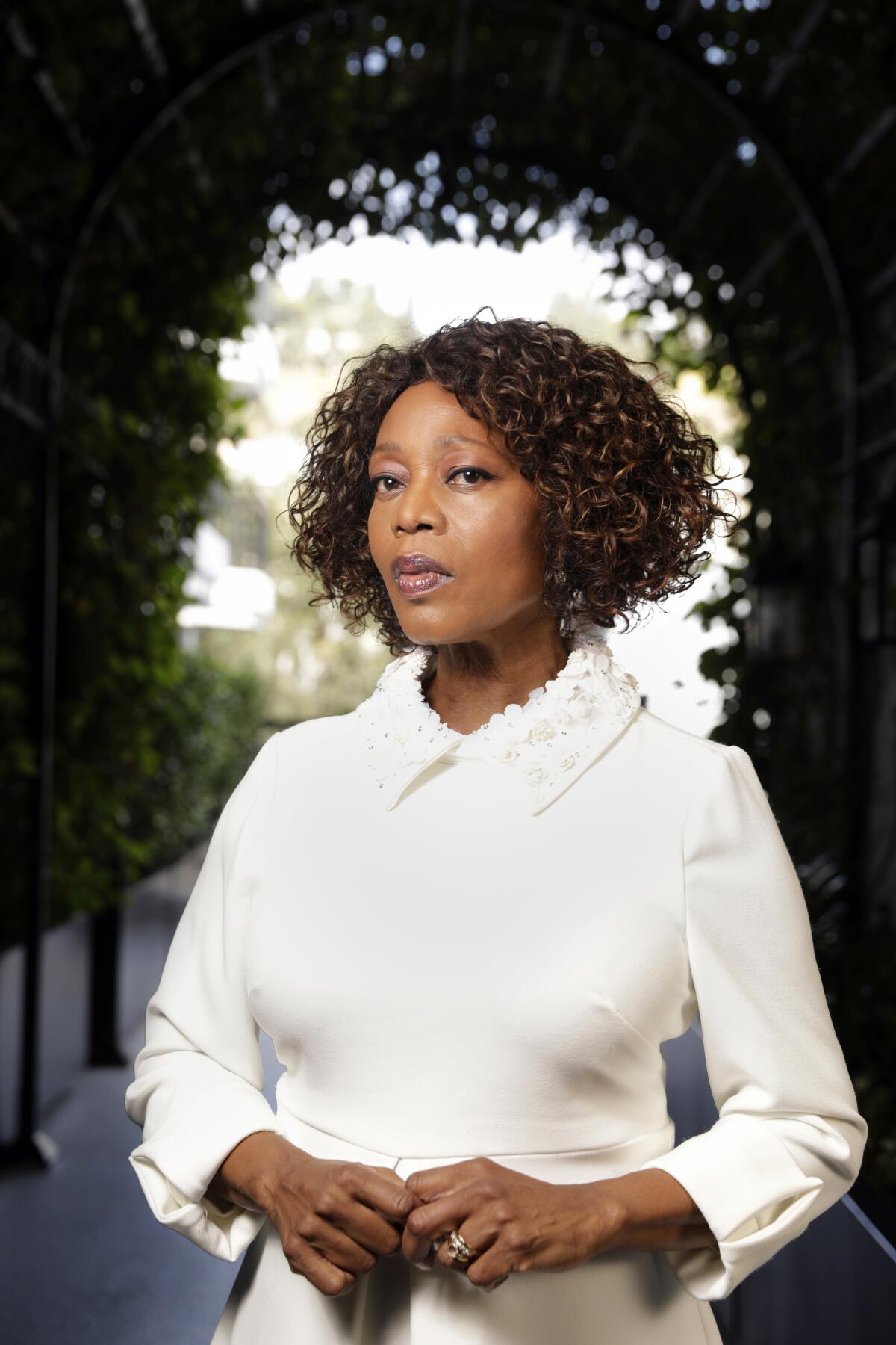 A portrait of Alfre Woodard.