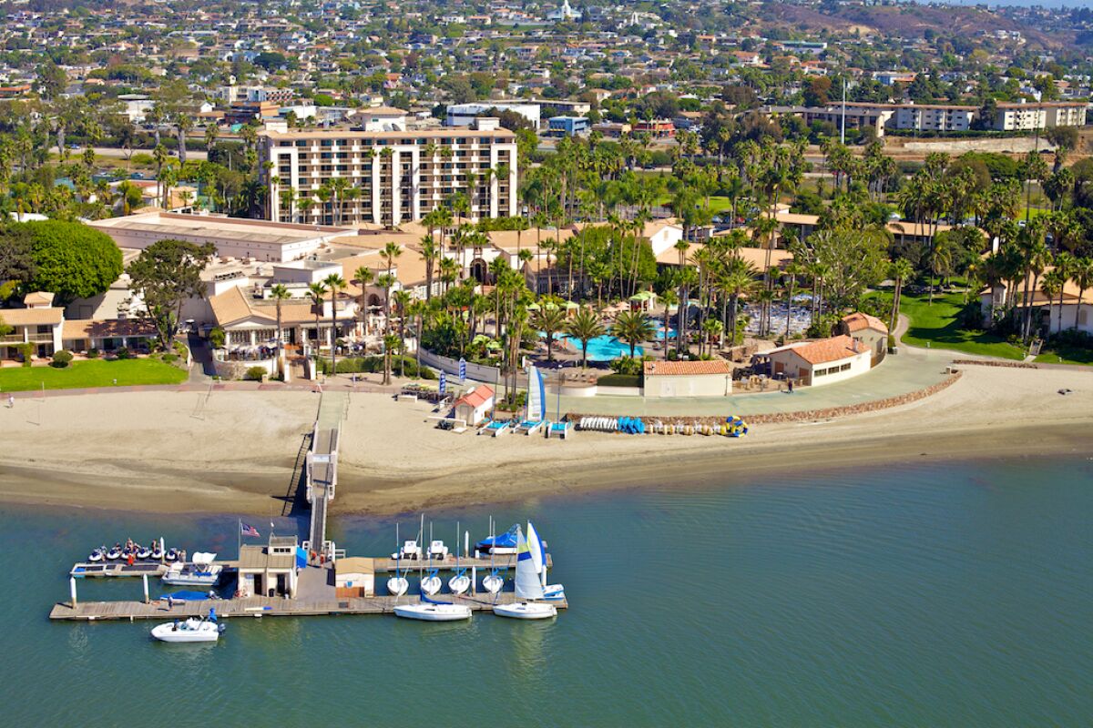 Long a Hilton-branded hotel, the newly named San Diego Mission Bay Resort is parting ways with the Hilton hotel chain following a major renovation.