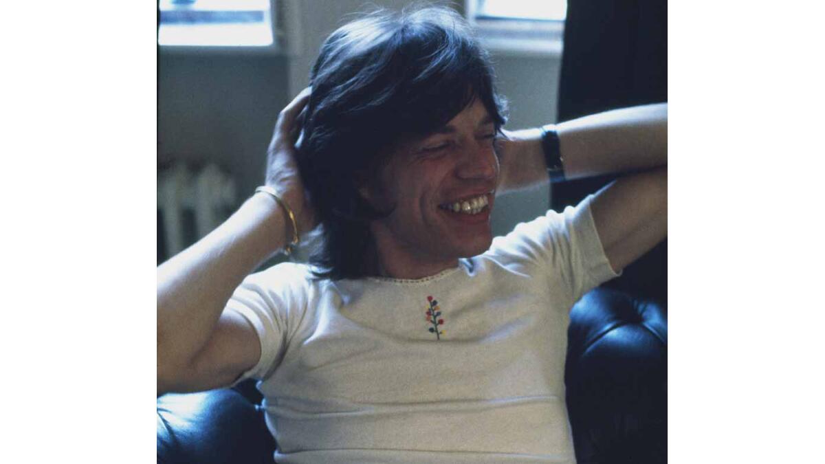 Rolling Stones singer Mick Jagger in London in May 1972.