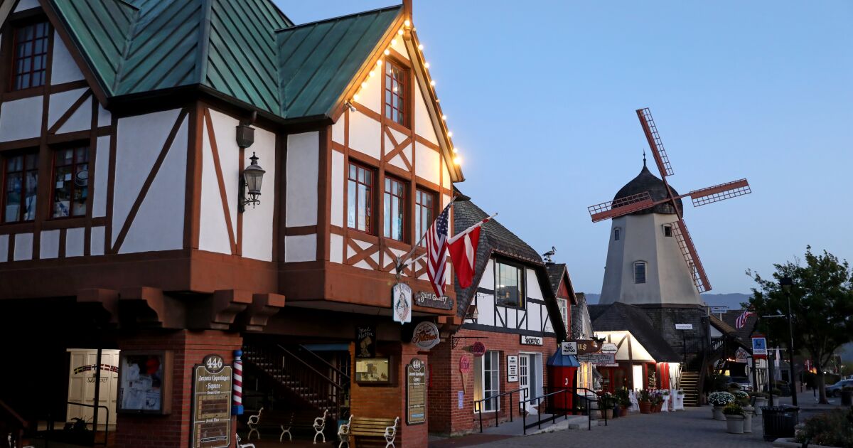 An unfriendly battle over pride banners in friendly-branded Solvang