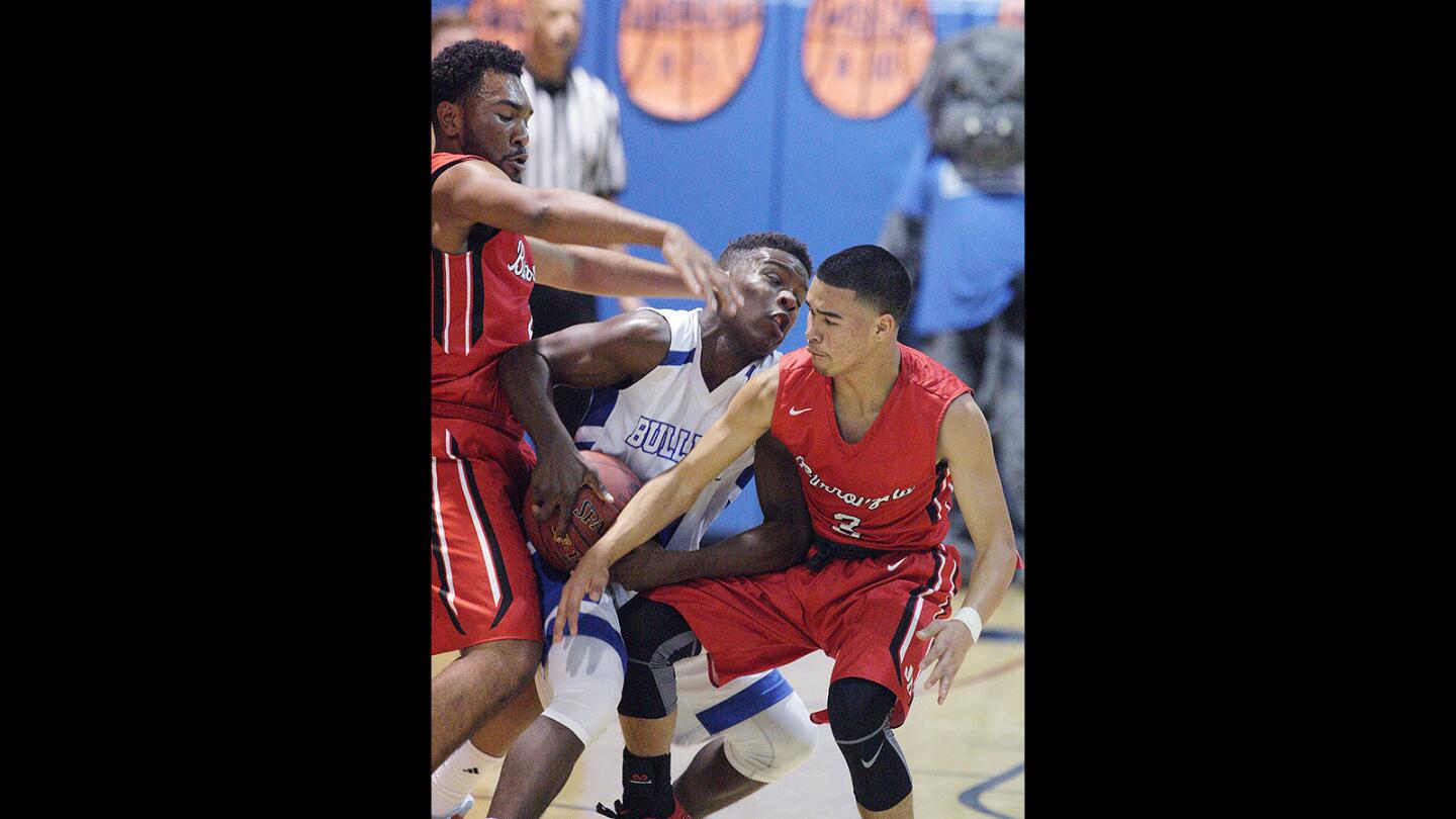 Photo Gallery: Rival boys basketball, Burbank vs. Burroughs