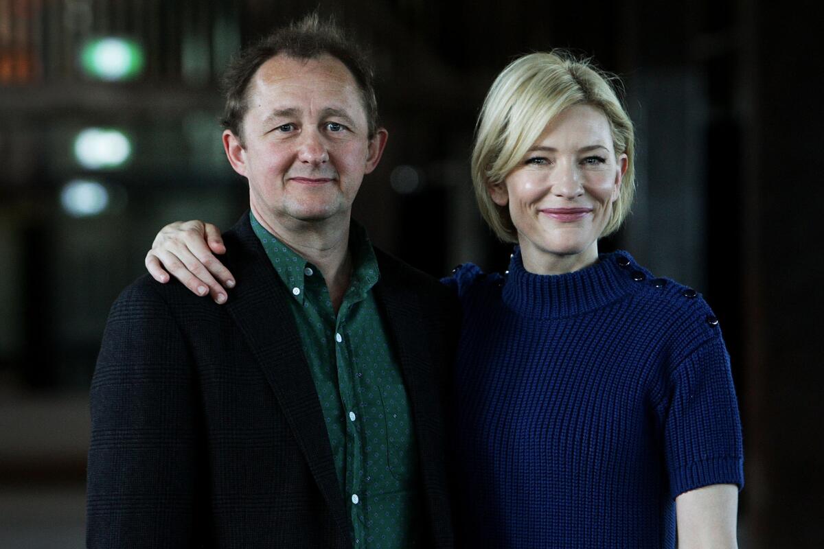 Andrew Upton and Cate Blanchett, pictured in 2011, raised the profile of the Sydney Theatre Company of Australia. The company recently announced Upton is stepping down as artistic director.