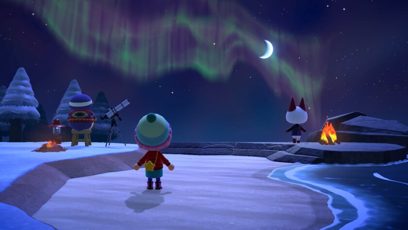 In "Animal Crossing: New Horizons" the outside world is full of wonder.