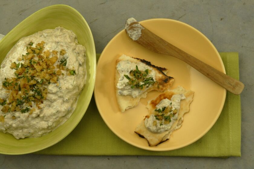 Recipe: Roasted eggplant dip with walnuts