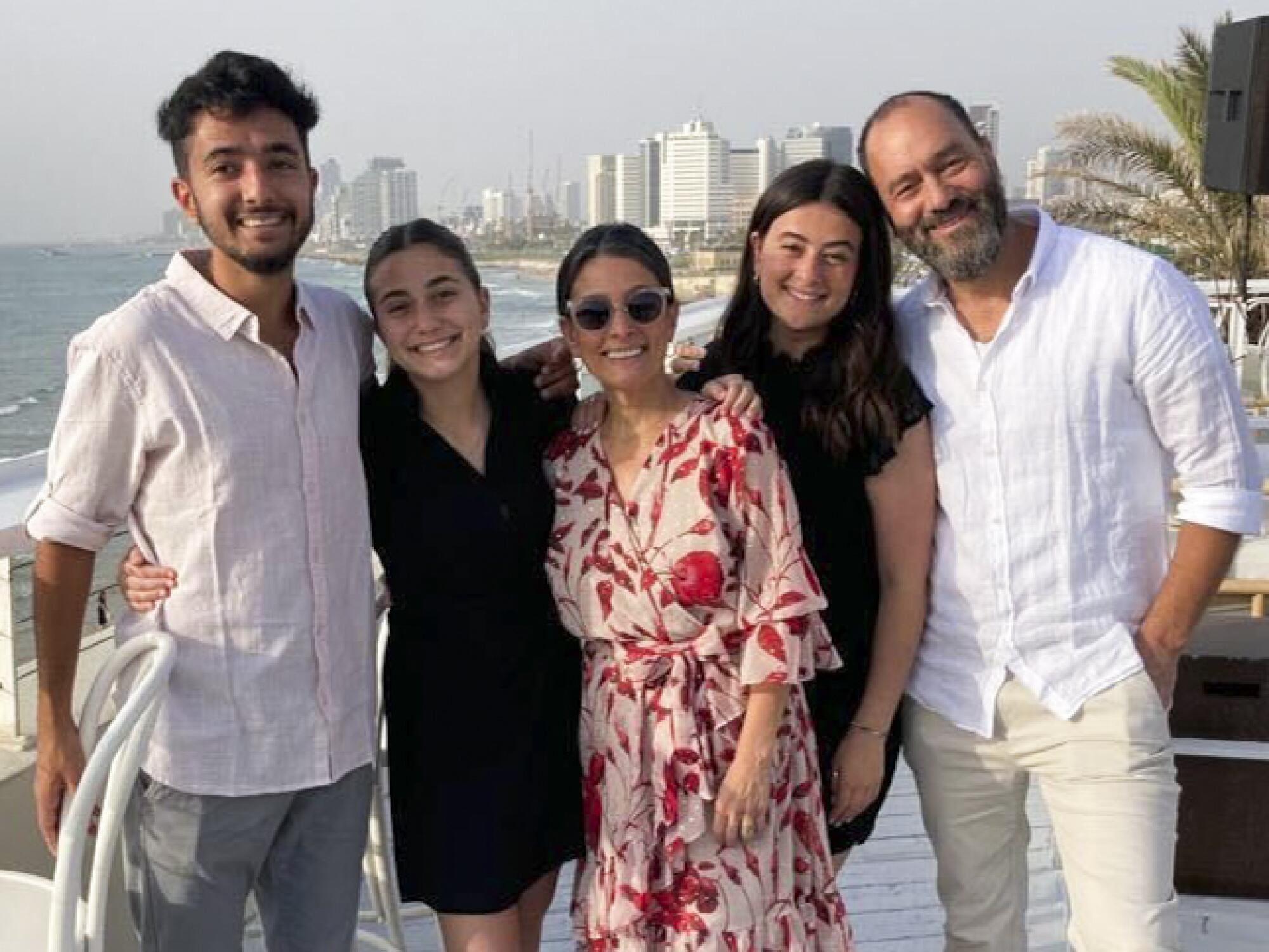 Hersh Goldberg-Polin and his family.