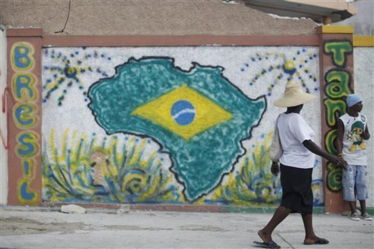 Haitians rival Brazilians in love for the Selecao - The San Diego  Union-Tribune