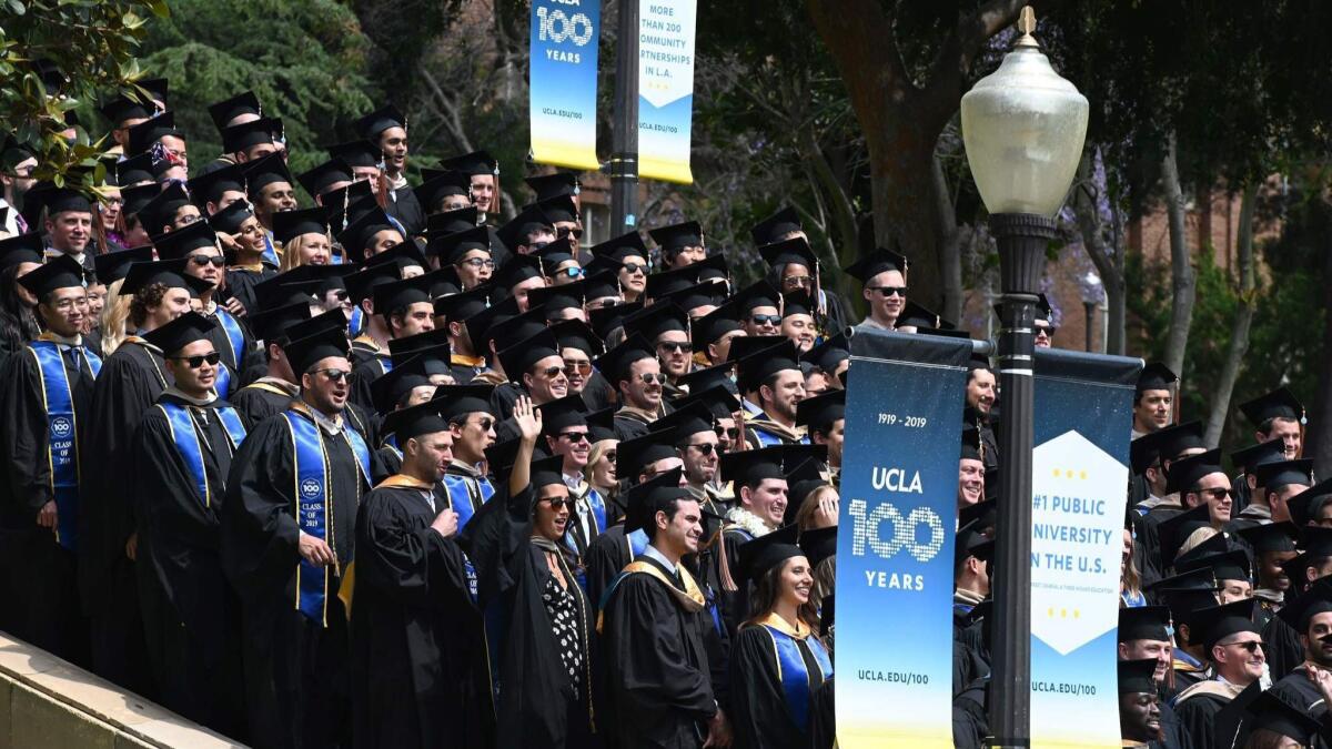 The graduating class of UCLA on June 14: Behind the pomp, a bitter battle over scholarly publishing.
