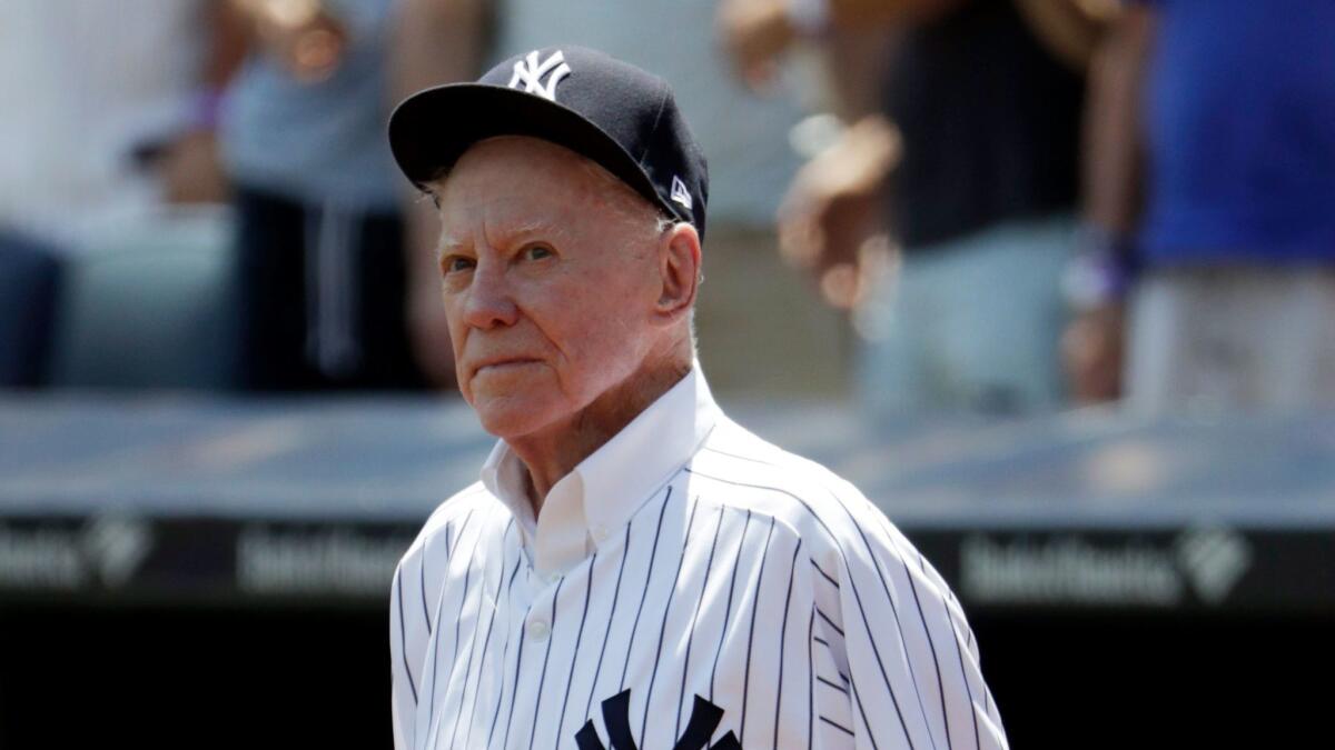 Baseball Hall of Famer Whitey Ford dead at 91