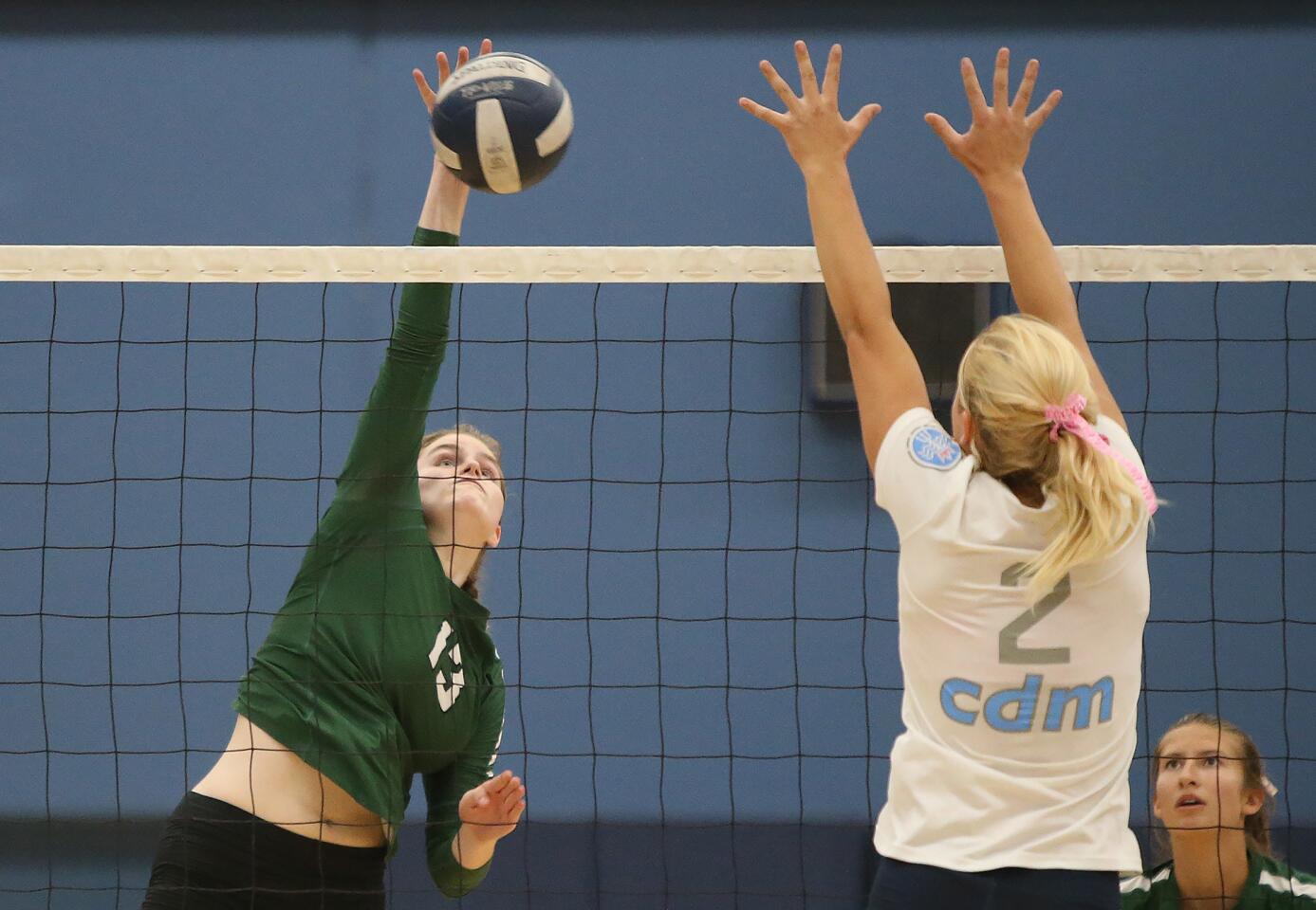 Photo Gallery: Edison vs. Corona del Mar in girls’ volleyball