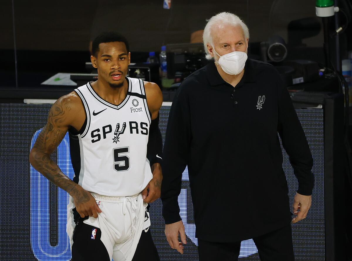 It'll be a big thing for San Antonio,' Dejounte Murray talks his