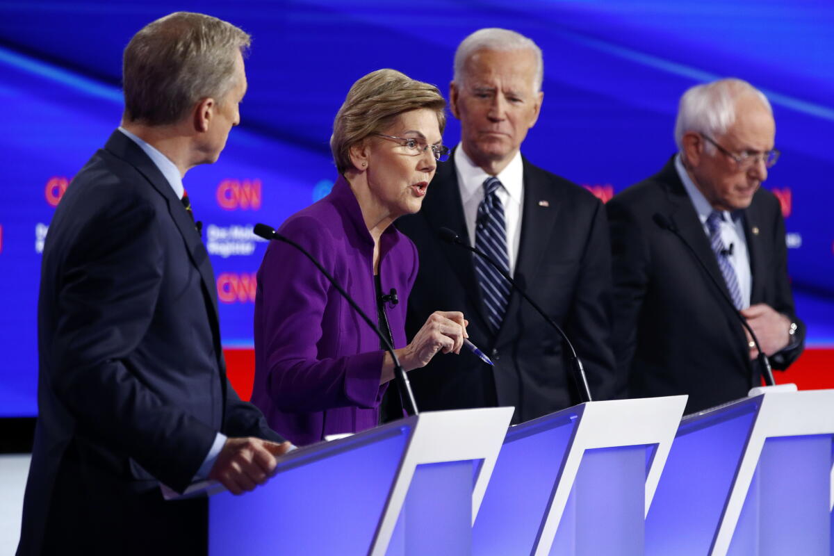 January Debate Highlights from the January Democratic Debate - Los Angeles Times