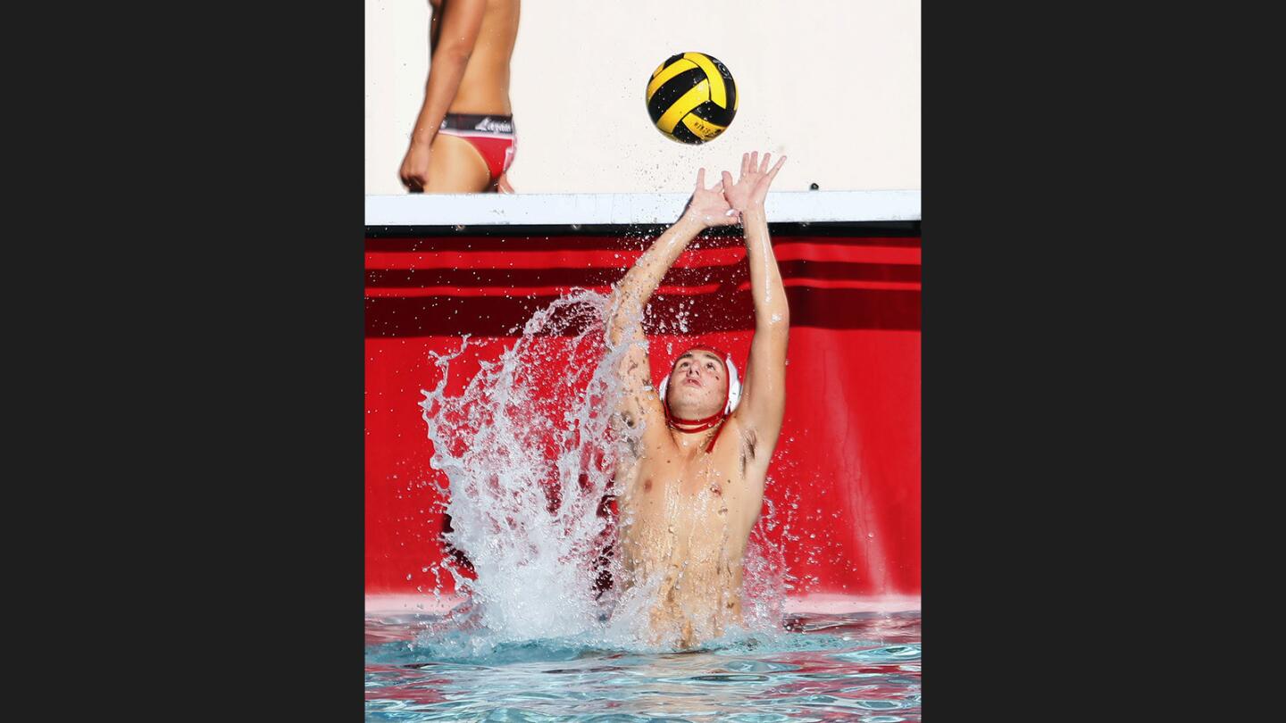 Photo Gallery: Glendale vs. Burroughs in Pacific League boys' water polo