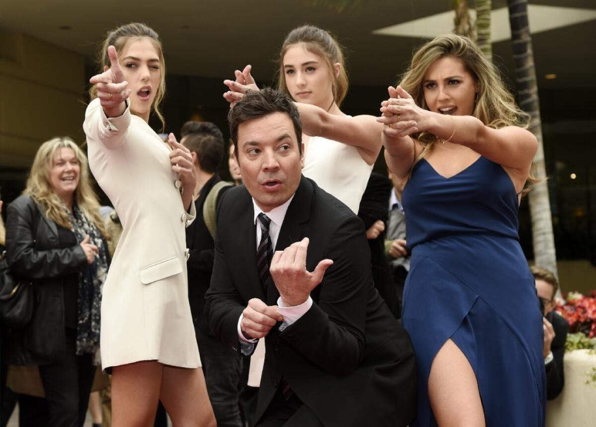 Jimmy Fallon is ready to host the Golden Globes.