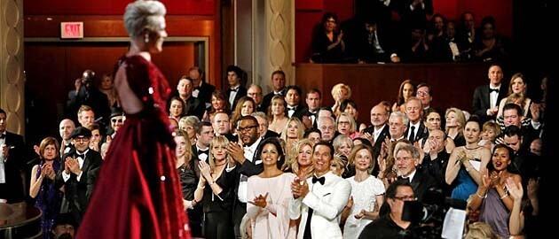 2014 Oscars - Backstage