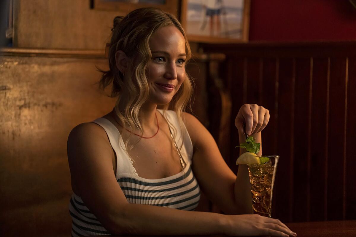 No Hard Feelings' review: Jennifer Lawrence's summer sex romp - Los Angeles  Times