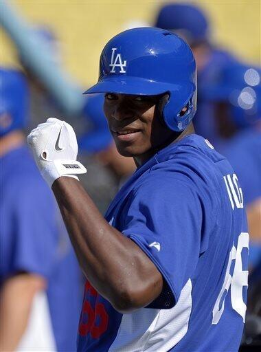  Yasiel Puig Team Issue Batting Practice Jersey Signed