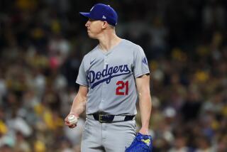 SAN DIEGO, CALIFORNIA - OCTOBER 08: Walker Buehler #21 of the Los Angeles Dodgers.