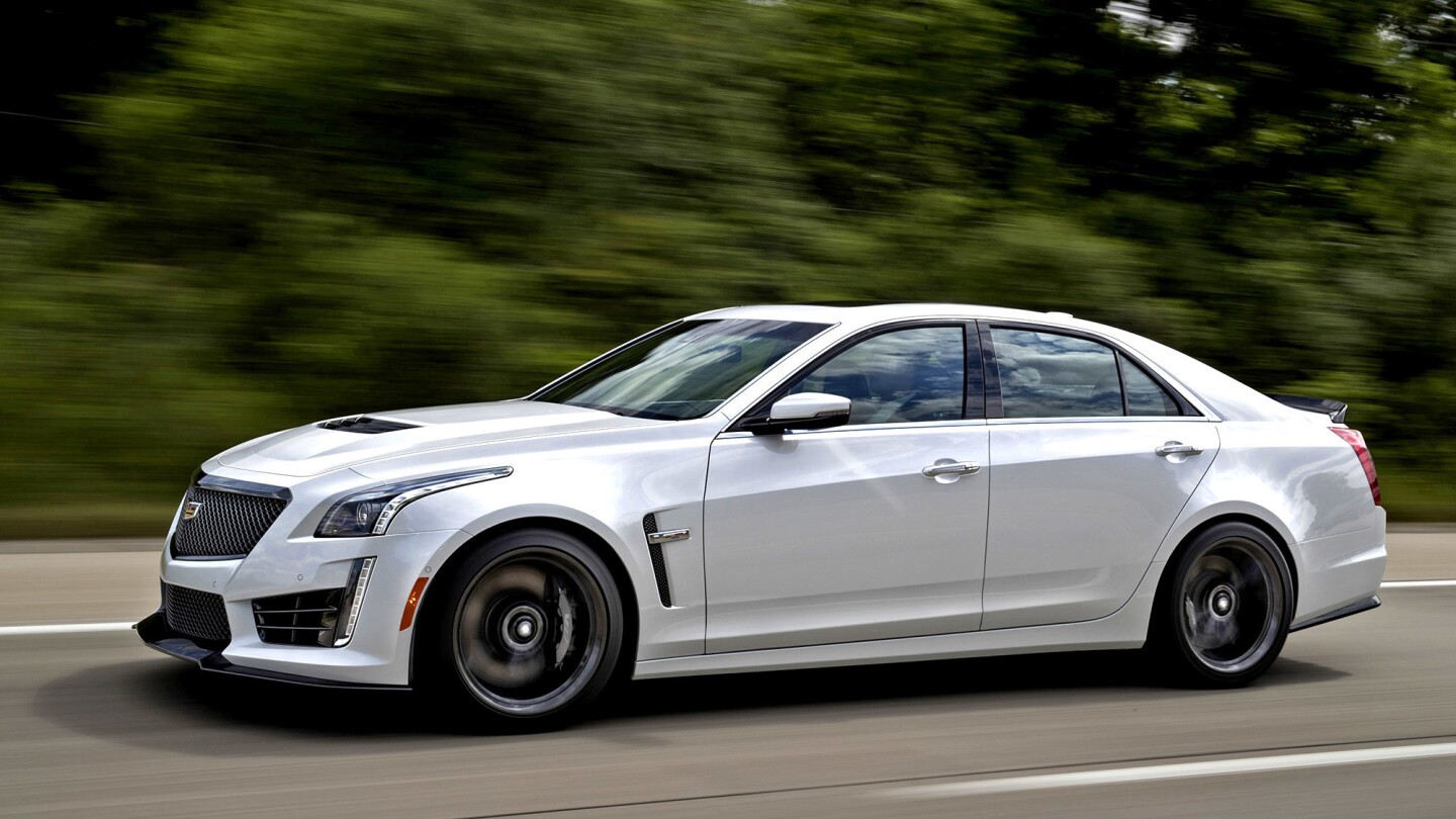Review Cadillac S Cts V Is A High End Hooligan That Doubles As A Daily Driver Los Angeles Times