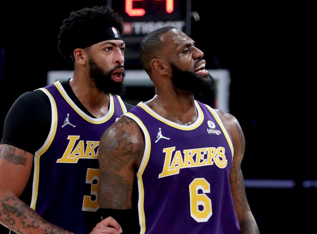 When healthy, LeBron James shows what's possible for Lakers - Los Angeles Times