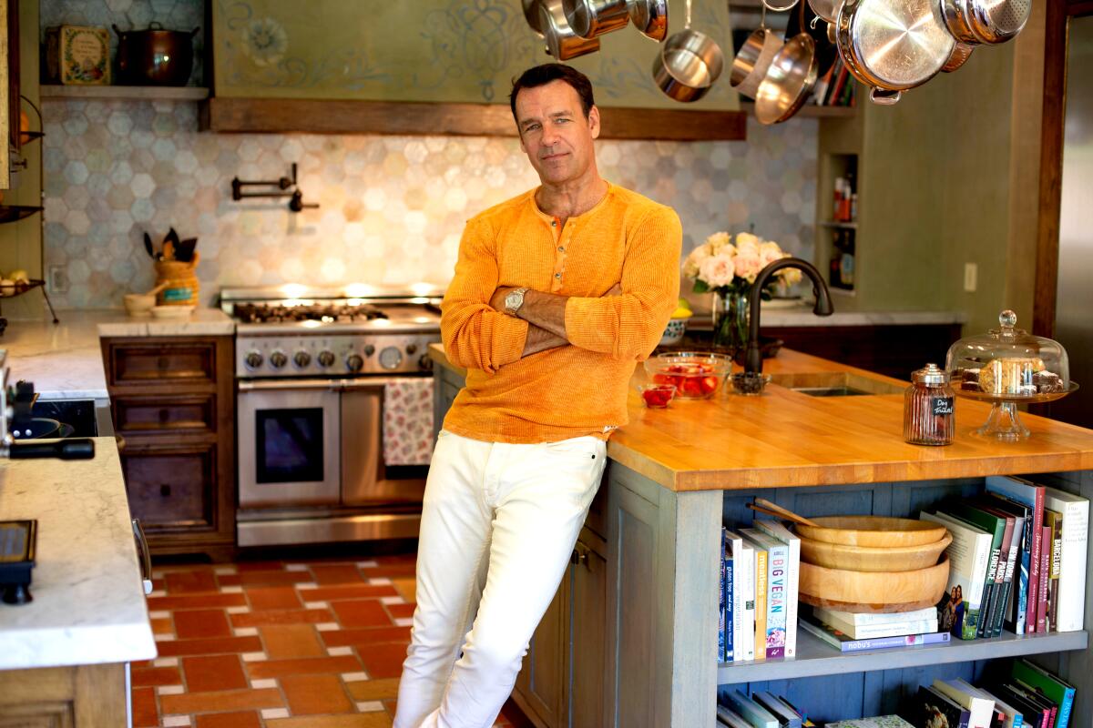 Actor David James Elliott finds that cooking offers him another creative outlet.