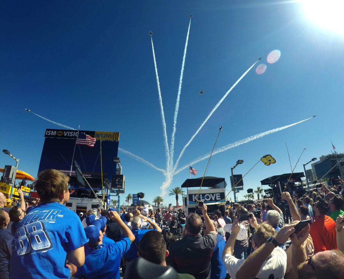 Thunderbirds at the 2017 Daytona 500