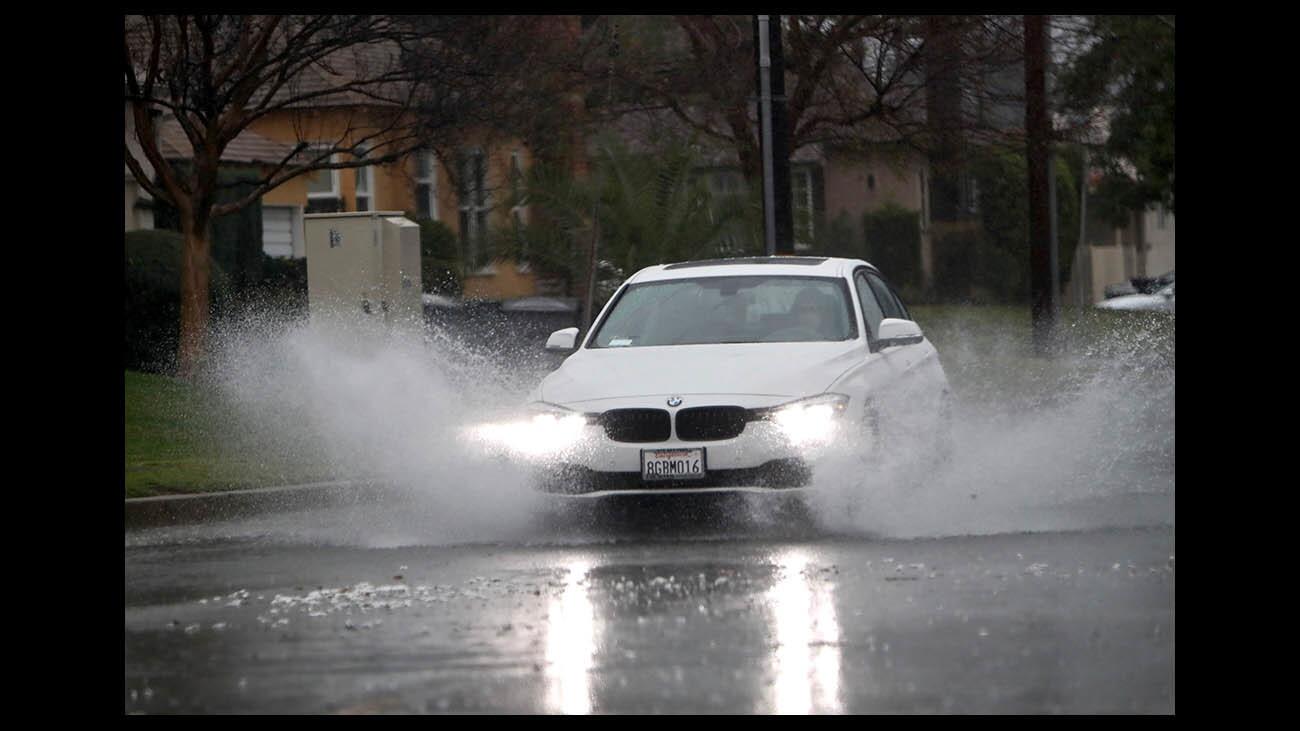 Photo Gallery: Heavy rain on last day of January, more to come over the weekend