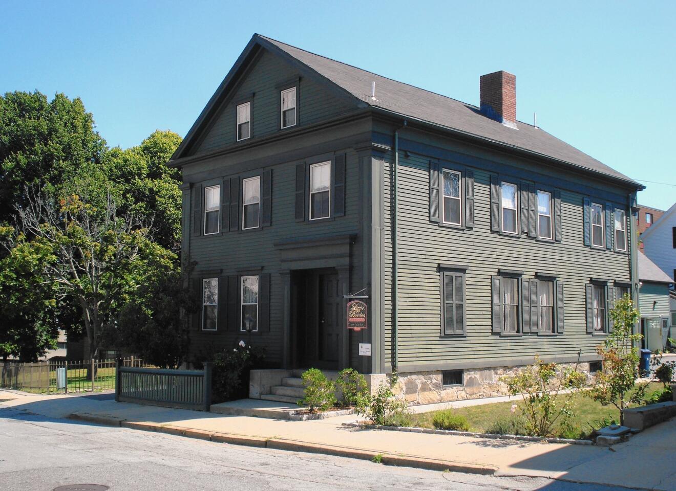 The Borden home on Second Street, where the slayings occurred, is now a bed and breakfast.