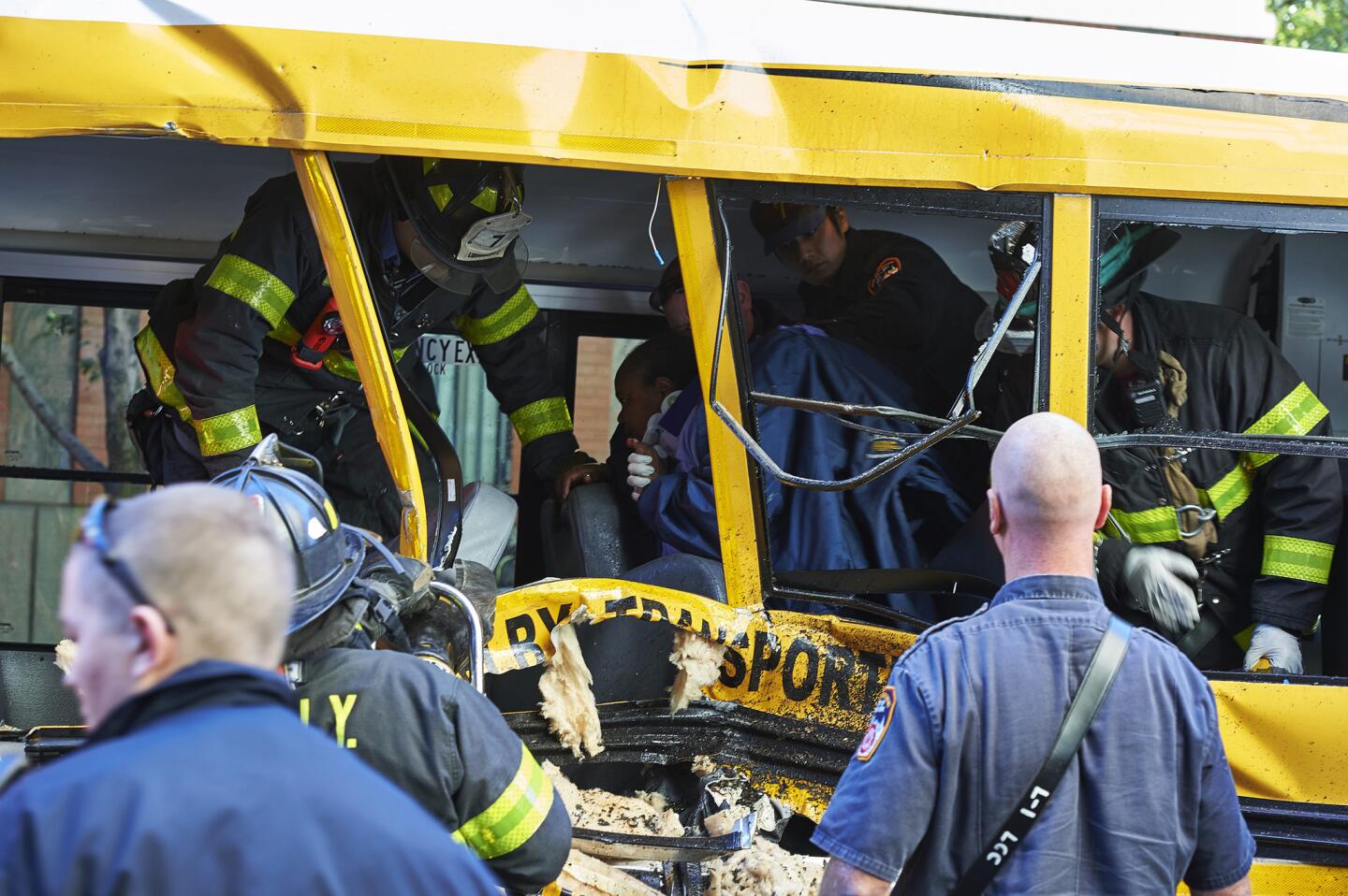 Pickup strikes bicyclists in Lower Manhattan